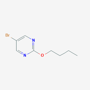 molecular formula C8H11BrN2O B059031 5-Bromo-2-butoxypyrimidine CAS No. 1215206-57-7