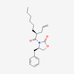 (4R)-3-[(2S)-1-Oxo-2-(2-propenyl)octyl]-4-benzyl-2-oxazolidinone