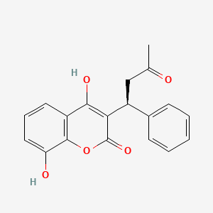 molecular formula C19H16O5 B590319 8-Hidroxiwarfarina, (S)- CAS No. 63740-82-9