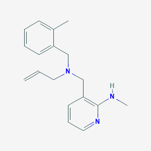 3-{[allyl(2-methylbenzyl)amino]methyl}-N-methylpyridin-2-amine