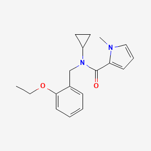 N-cyclopropyl-N-(2-ethoxybenzyl)-1-methyl-1H-pyrrole-2-carboxamide