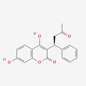 molecular formula C19H16O5 B590326 (S)-7-Hydroxywarfarin CAS No. 63740-81-8