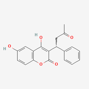 molecular formula C19H16O5 B590327 (R)-6-羟基华法林 CAS No. 63740-75-0