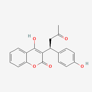 molecular formula C19H16O5 B590334 (S)-4'-Hydroxywarfarin CAS No. 68407-05-6