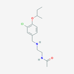 N-{2-[(4-sec-butoxy-3-chlorobenzyl)amino]ethyl}acetamide