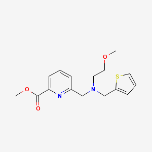 methyl 6-{[(2-methoxyethyl)(2-thienylmethyl)amino]methyl}pyridine-2-carboxylate