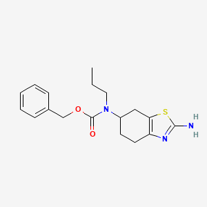 molecular formula C18H23N3O2S B590417 N-Carbobenzyloxy Pramipexole CAS No. 1797134-75-8