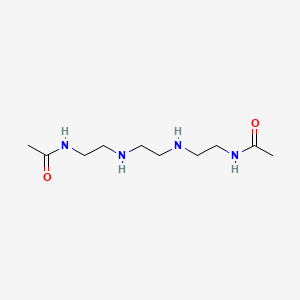 molecular formula C10H22N4O2 B590426 N1,N10-Diacetyl Triethylenetetramine CAS No. 141998-22-3