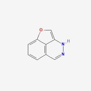molecular formula C9H6N2O B590427 1H-Furo[4,3,2-DE]phthalazine CAS No. 135774-74-2