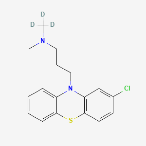 molecular formula C17H19ClN2S B590431 Chlorpromazine-D3 CAS No. 136765-28-1
