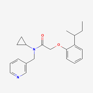 2-(2-sec-butylphenoxy)-N-cyclopropyl-N-(pyridin-3-ylmethyl)acetamide