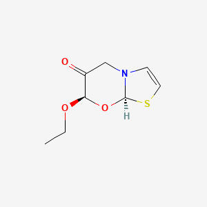 (7R,8aR)-7-Ethoxy-5H-[1,3]thiazolo[2,3-b][1,3]oxazin-6(7H)-one