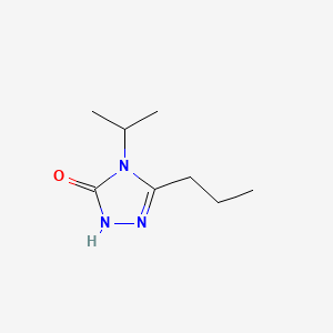 molecular formula C8H15N3O B590471 4-Isopropyl-3-propyl-1H-1,2,4-triazol-5(4H)-one CAS No. 135301-59-6