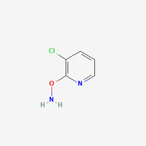 molecular formula C5H5ClN2O B590473 O-(3-chloropyridin-2-yl)hydroxylamine CAS No. 128080-08-0