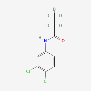 molecular formula C9H9Cl2NO B590479 丙草胺-d5 CAS No. 1398065-82-1