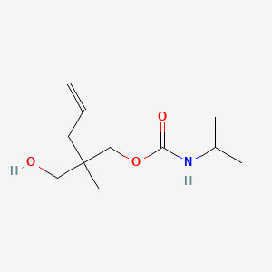 molecular formula C11H21NO3 B590504 2-Allyl-2-methyl-1,3-propanediol Isopropylcarbamate CAS No. 1797946-61-2