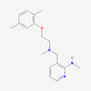 3-{[[2-(2,5-dimethylphenoxy)ethyl](methyl)amino]methyl}-N-methylpyridin-2-amine