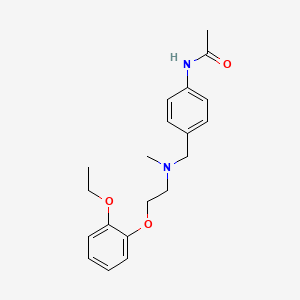N-(4-{[[2-(2-ethoxyphenoxy)ethyl](methyl)amino]methyl}phenyl)acetamide