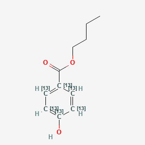 molecular formula C11H14O3 B590557 Butyl Paraben-13C6 CAS No. 1416711-53-9