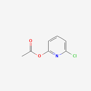 molecular formula C7H6ClNO2 B590562 6-Chloropyridin-2-yl acetate CAS No. 138376-65-5