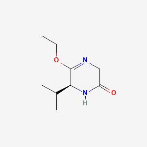 molecular formula C9H16N2O2 B590563 (S)-5-Ethoxy-6-isopropyl-1,6-dihydropyrazin-2(3H)-one CAS No. 134870-64-7