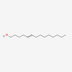 molecular formula C14H28O B590573 5-Tetradecen-1-ol, (5Z)- CAS No. 40642-42-0