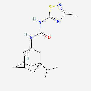 N-(3-isopropyl-1-adamantyl)-N'-(3-methyl-1,2,4-thiadiazol-5-yl)urea
