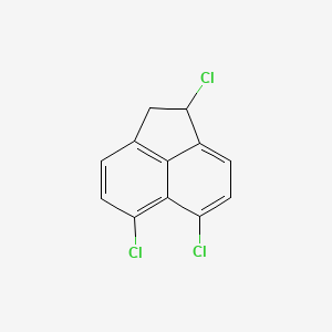 molecular formula C12H7Cl3 B590590 1,5,6-Trichloro-1,2-dihydroacenaphthylene CAS No. 84944-90-1