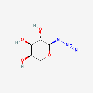 B590622 alpha-D-Arabinopyranosyl azide CAS No. 138892-04-3