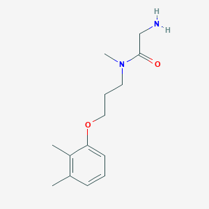 2-amino-N-[3-(2,3-dimethylphenoxy)propyl]-N-methylacetamide
