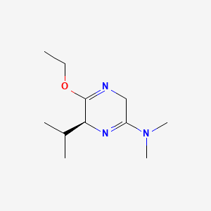(6S)-5-Ethoxy-6-isopropyl-N,N-dimethyl-3,6-dihydro-2-pyrazinamine