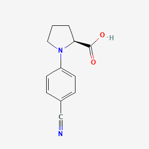 N-(4-Cyanophenyl)-L-proline