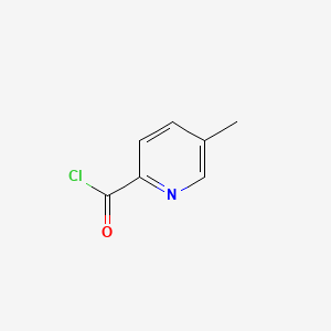 molecular formula C7H6ClNO B590680 5-Methylpyridine-2-carbonyl chloride CAS No. 128073-07-4