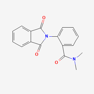 molecular formula C17H14N2O3 B5906934 2-(1,3-dioxo-1,3-dihydro-2H-isoindol-2-yl)-N,N-dimethylbenzamide 