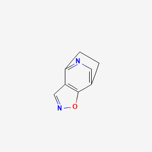 molecular formula C8H6N2O B590731 3-Oxa-4,8-diazatricyclo[5.2.2.02,6]undeca-1(9),2(6),4,7-tetraene CAS No. 132804-40-1
