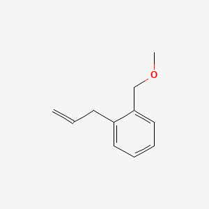 molecular formula C11H14O B590742 1-(Methoxymethyl)-2-(prop-2-en-1-yl)benzene CAS No. 133625-83-9