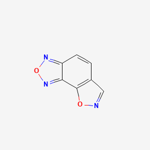 molecular formula C7H3N3O2 B590764 [1,2]Oxazolo[5,4-e][2,1,3]benzoxadiazole CAS No. 133818-22-1