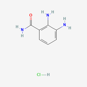 2,3-Diaminobenzamide hydrochloride