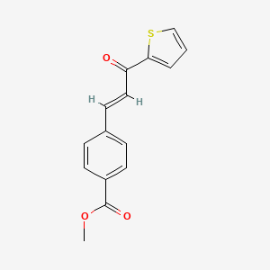 methyl 4-[3-oxo-3-(2-thienyl)-1-propen-1-yl]benzoate