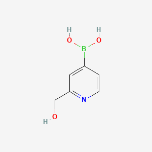 (2-(Hydroxymethyl)pyridin-4-yl)boronic acid