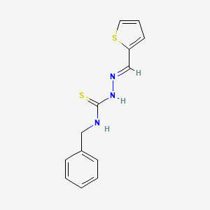 2-thiophenecarbaldehyde N-benzylthiosemicarbazone