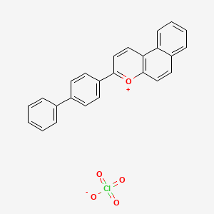 3-Biphenyl-4-yl-3H-benzo[f]chromylium perchlorate