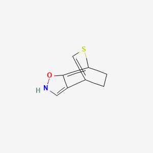 3-Oxa-9-thia-4-azatricyclo[5.2.2.02,6]undeca-1,5,7-triene