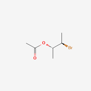 molecular formula C6H11BrO2 B590919 (2S,3R)-3-Bromo-2-butanol acetate CAS No. 73346-91-5