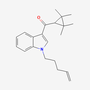 molecular formula C21H27NO B590936 XLR11 N-(4-pentenyl) analog CAS No. 1445578-20-0