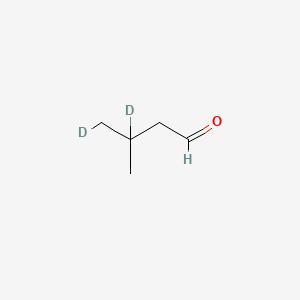 molecular formula C5H10O B590939 异戊醛-D2 CAS No. 1394230-44-4