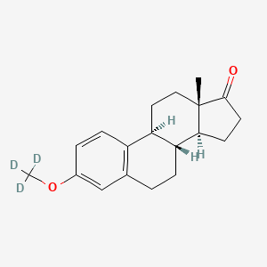 molecular formula C19H24O2 B590961 雌酮 3-甲基-d3 醚 CAS No. 1093230-99-9