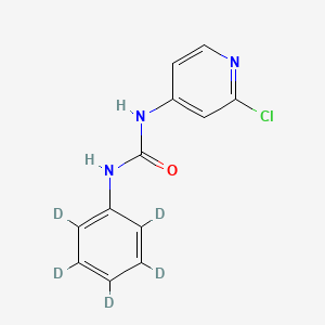 molecular formula C12H10ClN3O B590974 Forchlorfenuron-d5 CAS No. 1398065-87-6