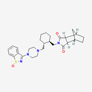 molecular formula C28H36N4O3S B590978 Unii-QX95ZN7H2D CAS No. 1809325-45-8