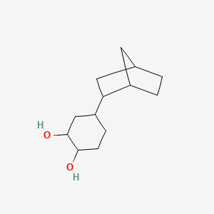 molecular formula C13H22O2 B5910005 4-bicyclo[2.2.1]hept-2-yl-1,2-cyclohexanediol 